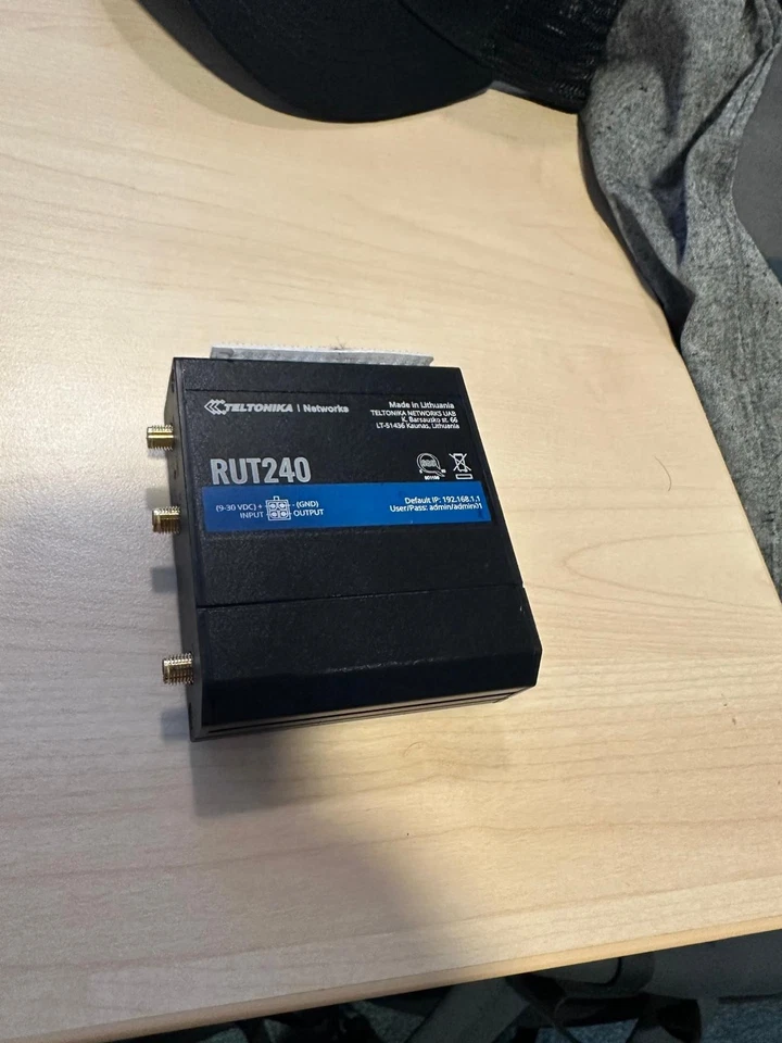 Teltonika Industrial 4G Wi-Fi Router (RUT240) - Image 1 of 1