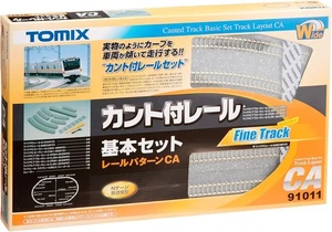 TOMIX N gauge 91011 with cant rail basic set CA Model Railroad Supplies New - Picture 1 of 1