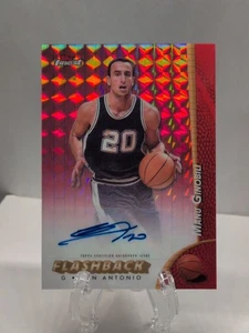 2024-25 Topps Finest Manu Ginobili #FBA-MG Flashback Red Geometric Auto 2/5🔥 - Picture 1 of 11