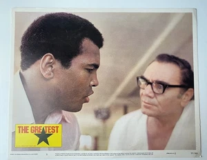 Vintage THE GREATEST Original Movie Lobby Card Promo Poster 1977 Muhammad Ali - Picture 1 of 2