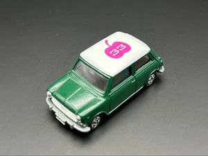 Tomica F8 BLMC Mini Cooper S MK-Ⅲ Appleman Green White Pink #33 Made in Japan - Picture 1 of 7