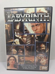 Labyrinth DVD 1986 David Bowie Jennifer Connelly Jim Henson Widescreen - Picture 1 of 6