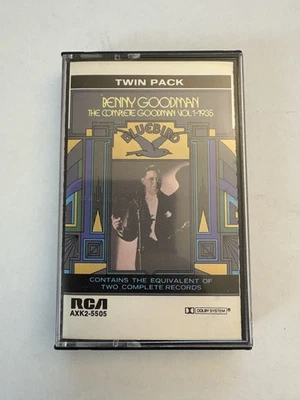 Benny Goodman The Complete Goodman Vol.1 1935 Cassette RCA 1977 Twin Pack Foto 1 de 4