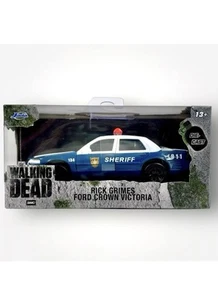 Jada The Walking Dead Die Cast Rick Grimes Ford Crown Victoria - Picture 1 of 7