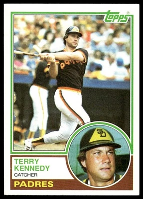 1983 Topps #274 Terry Kennedy San Diego Padres - Image 1 of 2