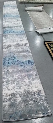 Alfombra GRIS CLARO / AZUL 2'-0" x 20'-0" defecto, precio reducido 1172792671 BNT822F-220 Foto 1 de 4