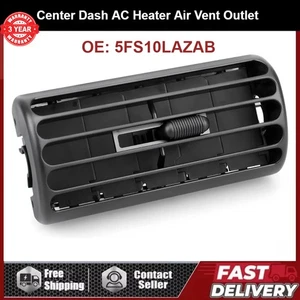 Center Dash AC Heater Air Vent Outlet For Jeep TJ Wrangler Cherokee 1997-2006 - Picture 1 of 9