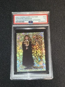 2001 PANINI HARRY POTTER & THE PHILOSOPHERS'S STONE STICKER HERMIONE PSA 5 💥 - Picture 1 of 2