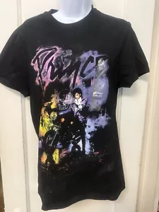 Prince Purple Rain T-Shirt - Black - Size Small NEW - Picture 1 of 3