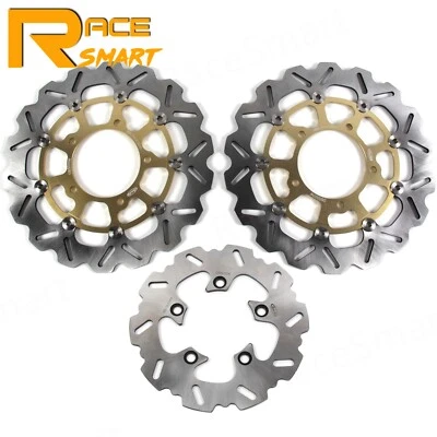 Arashi Front Rear Brake Rotors For Suzuki GSXR 600 750 2006 2007 GSXR1000 05-08 - Image 1 of 4