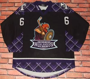 MAGLIA SHIRT TRIKOT ICE HOCKEY GHIACCIO INVERNESS HIGHLANDERS BLAIR 66 tg. M - Imagen 1 de 2