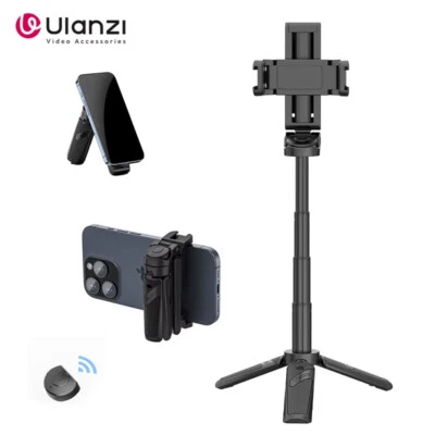 Ulanzi JJ02 Extendable Foldable Handgrip Tripod Wireless Selfie Stick for Phone - Image 1 of 4