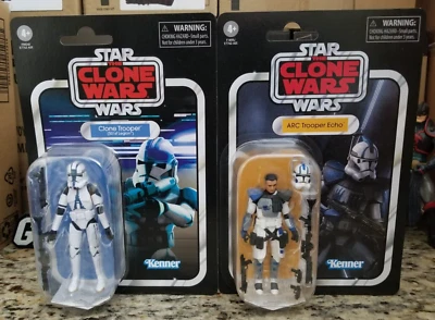 Hasbro Star Wars TVC Pacote Combinado de Colecionador Officer Echo & 501st ARC Trooper - Imagem 1 de 3