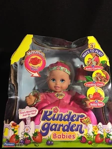 Muñeca Kinder Garden Babies Rose Scents 2005 Playmates Edades 3+ ARTÍCULO RARO Baby Rose - Imagen 1 de 12