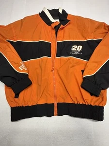 VTG Chase Authentics Orange Tony Stewart Jacket Signed by Tony Stewart on Back - Picture 1 of 19
