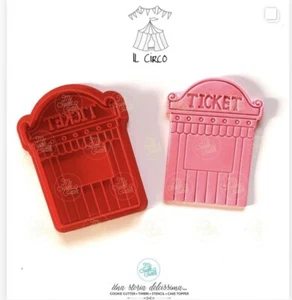 Biglietteria Ticket Circo Formine Biscotti FORMINA COOKIE CUTTER - Picture 1 of 1