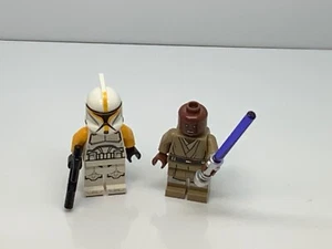 Lego Minifigures Clone Pilot and Mace Windu from set 75309 UCS Gunship  - Picture 1 of 1