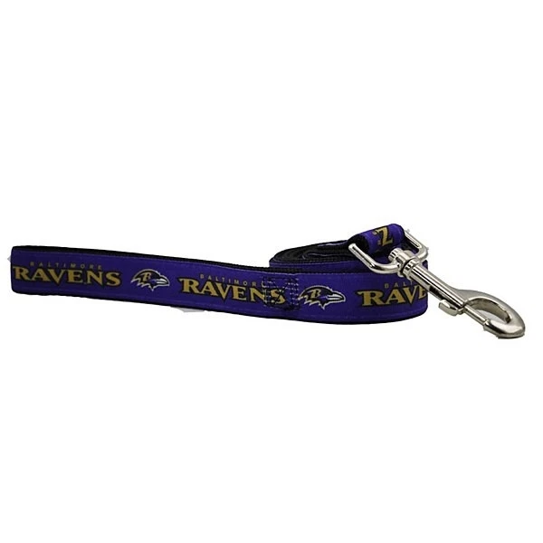 CORREA PARA PERRO BALTIMORE RAVENS NFL NYLON SUAVE CAZADOR MFG Foto 1 de 1
