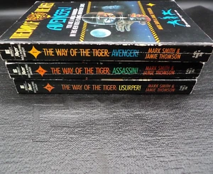 Way of the Tiger Gamebook Lot #1–3 Avenger Assassin Usurper 1980s CYOA Fantasy - Picture 1 of 20