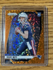 2024 Panini Prizm DRAKE MAYE Orange Disco Prizm RC - Picture 1 of 1