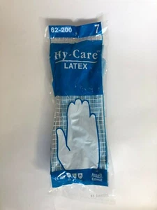 GUANTI HYCARE LATTICE AZZURRI 62-200 CONF. DA 12 PAIA TG.7 - Foto 1 di 2