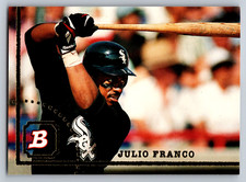 1994 Bowman #399 Julio Franco Chicago White Sox Baseball Card