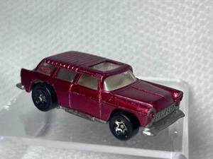 Vtg 1969 Hot Wheels Chevy Nomad Spectraflame Red 1:43 Diecast Vehicle Wagon Car - Picture 1 of 14