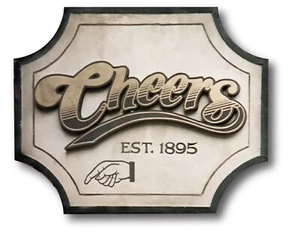 Cheers Bar TV Show Decal Bumper Sticker Outdoor UV W/Proof High Quality - Picture 1 of 2