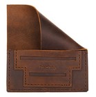 hecho. Tabakbeutel "Rodrigo" (Dark Wood) - Tabaktasche aus echtem Leder