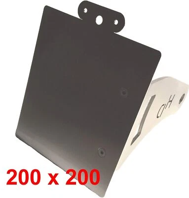 Seitlicher Kennzeichenhalter seitlich Harley Davidson Softail Edelstahl V2a+ NEU - Bild 1 von 2