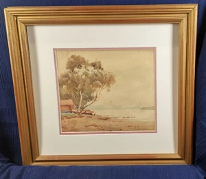 Robert Campbell (1902-1972) : Framed Watercolour Landscape Painting - Picture 1 of 7