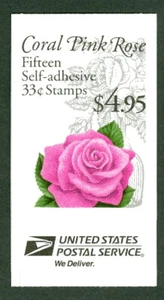 US #BK242B FOLLETO ROSA CORAL - Imagen 1 de 1