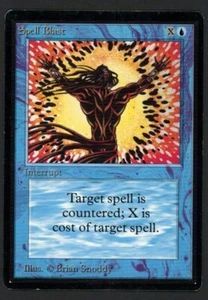 ***Beta Spell Blast*** MTG Beta Magic Kid Icarus - Picture 1 of 2
