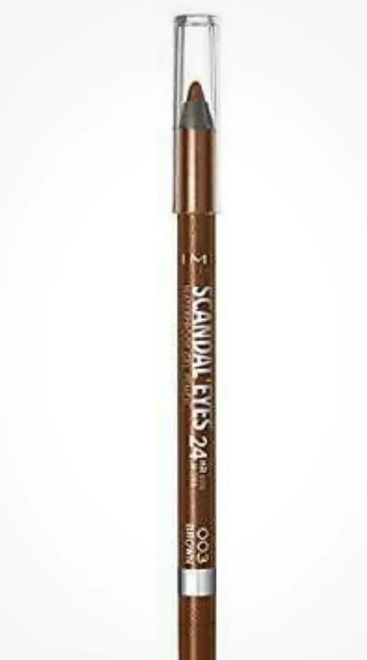 Rimmel Scandal'Eyes Waterproof Gel Pencil ~ 003 Brown Free Shipping - Image 1 of 1
