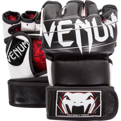 Venum Undisputed 2.0 Nappa Leather MMA Gloves - Black - Image 1 of 4