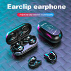 Bone Conduction Bluetooth Earphones Clip-Ear Sport Headphones For iPhone Samsung