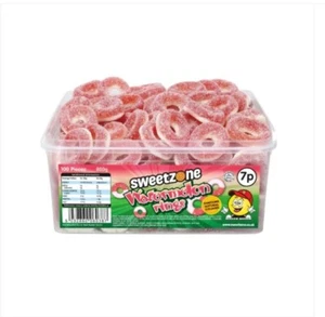 Sweetzone Watermelon Rings Tub 800g - Picture 1 of 1