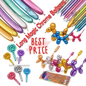 100pcs Modelling Balloon, 260Q Long Balloons for Balloon Animals Twisting Balloo - Picture 1 of 11