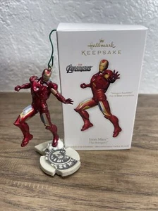 Hallmark 2012 Iron Man The Avengers Marvel Keepsake Christmas Ornament MH JD - Imagen 1 de 7