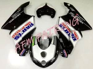 Black White ABS Injection Mold Bodywork Fairing Kit for Ducati 749/999 2005 2006 - Picture 1 of 6