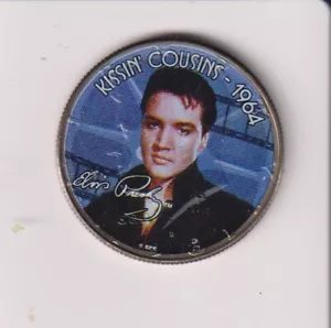 ELVIS PRESLEY COIN COLLECTION KISSIN COUSINS - Picture 1 of 1