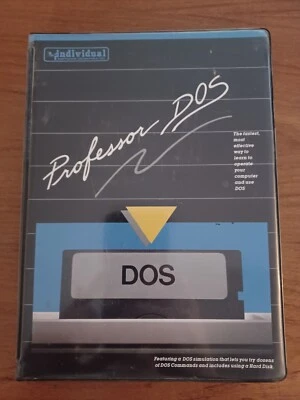 Software Individual Professor DOS Interactivo Tutorial Simulación De Colección 1984 Foto 1 de 3