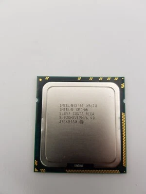 JOBLOT 5X Intel Xeon X5670 SLBV7 Six-Core 2.93GHz/12M/6.40 LGA1366 Processor CPU - Image 1 of 2