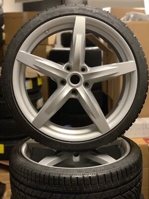 Original FERRARI Gtc4 Lusso 20’ Winterräder Michelin Pilot Alpin  + TPMS Sensor - Bild 1 von 4