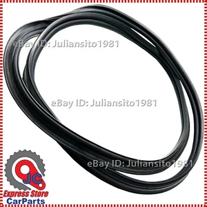 17A827705J 9B9 VOLKSWAGEN GENUINE OEM JETTA REAR WINDOW GASKET FLAP SATIN BLACK - Picture 1 of 2