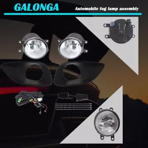For 2006-2011 Toyota Yaris 4Dr Clear Lens Fog Lights w/ Wiring Bezel Switch - Bild 1 von 8