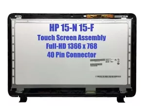 HP 15-F001XX 783120-001 15,6" Assemblaggio touch screen - Foto 1 di 4