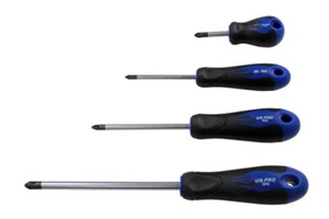 US Pro Japanese Industry Standard Screwdriver Set 4 Piece JIS ph1,2,3 - Picture 1 of 2