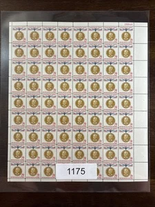 1175 US Mint Sheet, 8 Cent Mahatma Gandhi, India, Mint NH - Picture 1 of 3