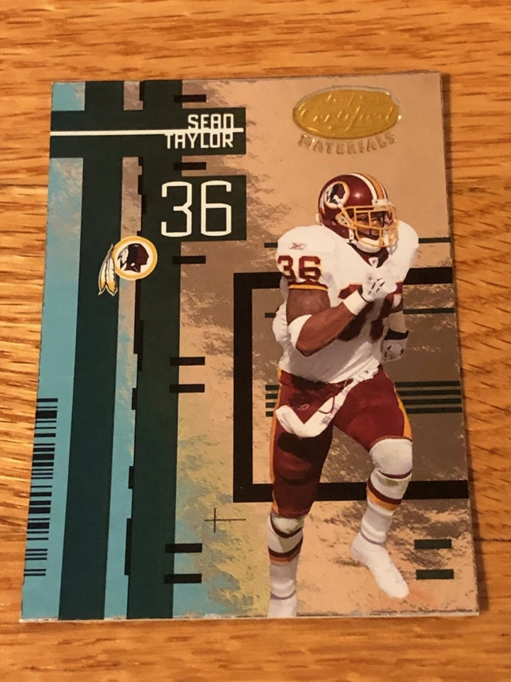 Sean Taylor 2015 Leaf Certified Materials Silver Foil #120 - Washington QTY - Image 1 of 1